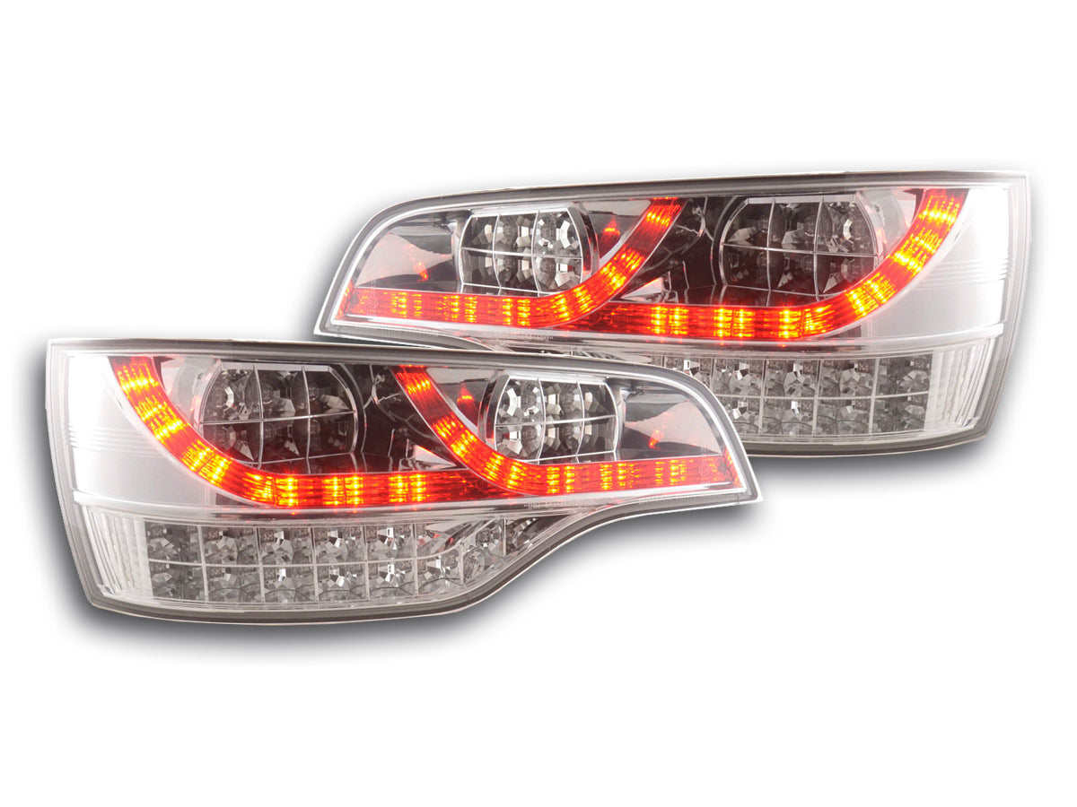 LED Rückleuchten Set Audi Q7 Typ 4L 06-15 chrom LED Rückleuchten Set Audi Q7 Typ 4L 06-15 chrom